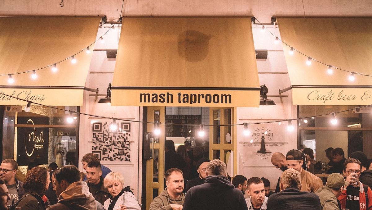 Mash Taproom - Craft Beer & Coffee, вулиця Ланжеронівська, 28, Одеса, Одеська область, Украина, 65000